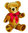 Merrythought London Gold Bear 16" with Growler